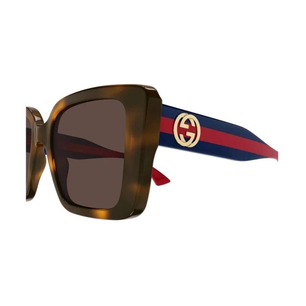 NWT Gucci GG1861S-002 Havana 53mm Sunglasses - Picture 2 of 3